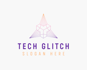 Tech Pyramid Developer logo design