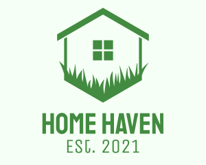 House - House Yard Care logo design