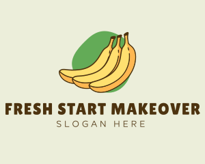 Healthy Nutritious Banana logo design