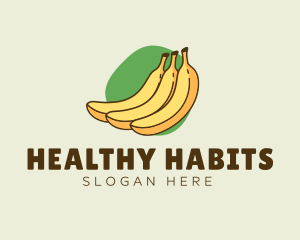 Nutrition - Healthy Nutritious Banana logo design