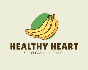 Healthy Nutritious Banana logo design