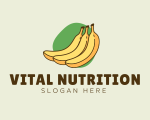 Healthy Nutritious Banana logo design