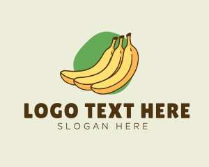 Fresh - Healthy Nutritious Banana logo design