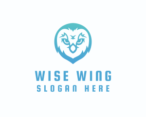 Aviary Owl Bird logo design