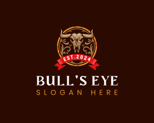 Ornamental Bull Ranch logo design