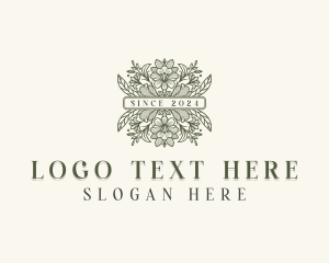 Styling Flower Wedding Logo