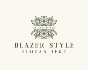 Styling Flower Wedding logo design