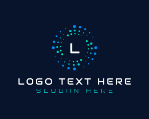 Technology Cyber Digital logo design