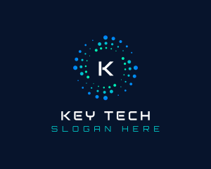 Technology Cyber Digital logo design