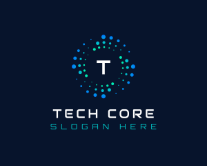 Technology Cyber Digital logo design