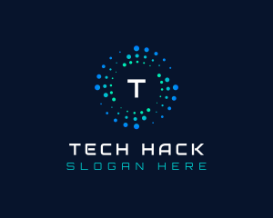 Technology Cyber Digital logo design