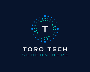 Technology Cyber Digital logo design