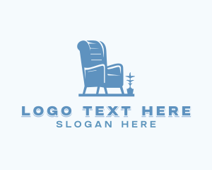 Home Decor - Chair Upholsterer Home Decor logo design