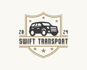 SUV Automotive Transport logo design