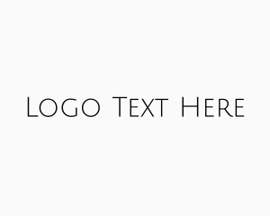 Minimalist - Simple Minimalist Wordmark logo design