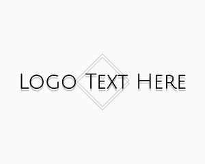 Hairdresser - Simple Minimalist Brand logo design