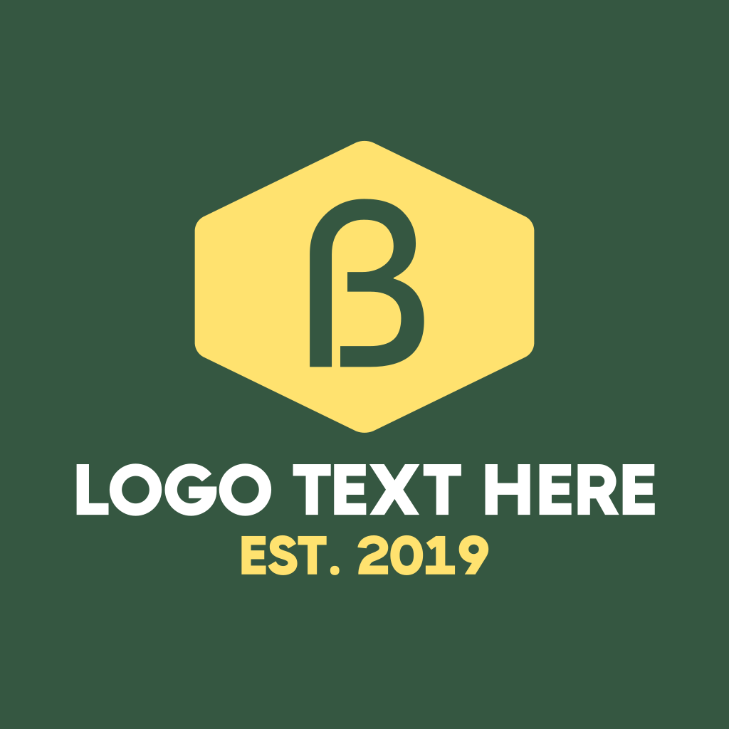 Yellow B Badge Logo | BrandCrowd Logo Maker