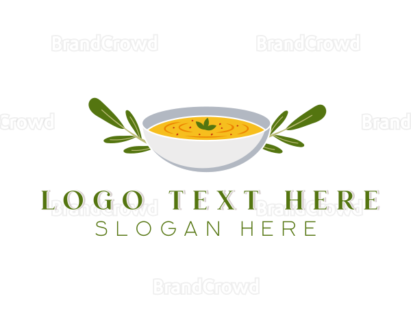 Delicious Soup Bowl Logo