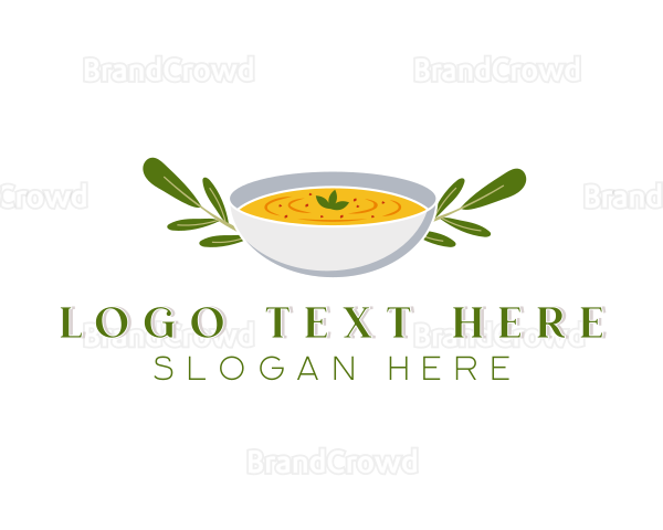 Delicious Soup Bowl Logo