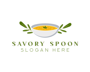 Soup - Delicious Soup Bowl logo design