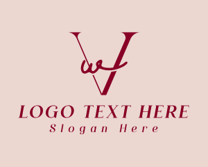 Red - Stylish Elegant Studio logo design
