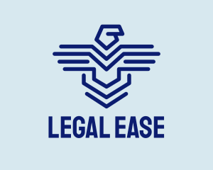 Pilot - Corporate Eagle Shield logo design