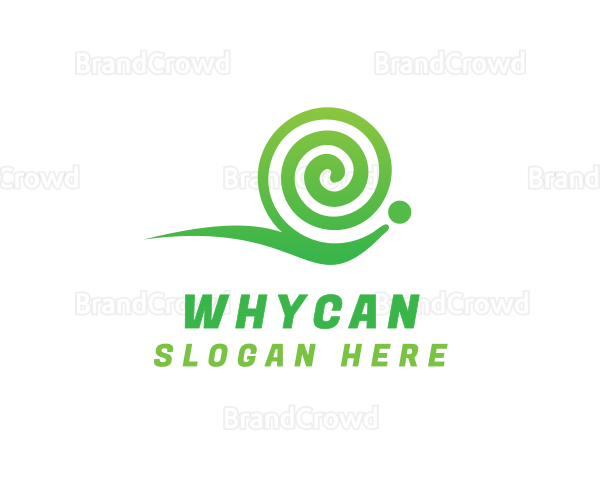 Snail Shell Twirl Logo