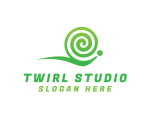 Twirl - Snail Shell Twirl logo design