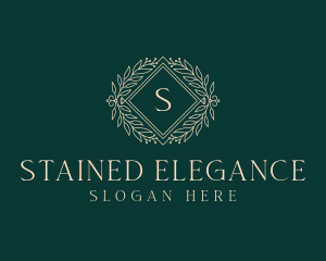 Floral Wedding Event logo design