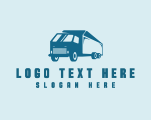 Logistics - Dump Truck Trucking Cargo logo design