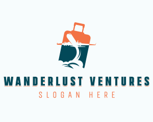 Luggage Travel Tourist logo design