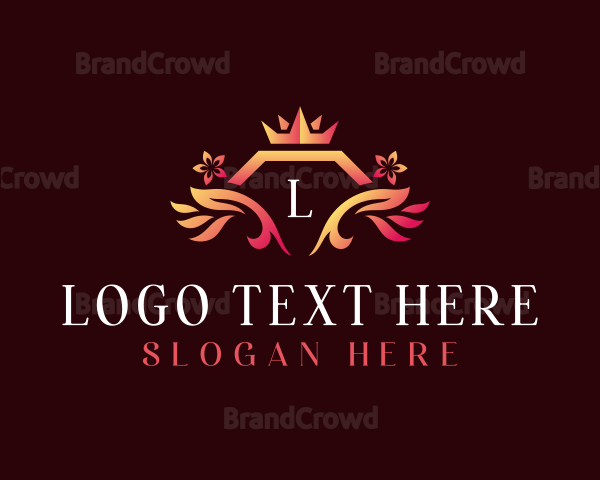 Luxury Diamond Crown Logo