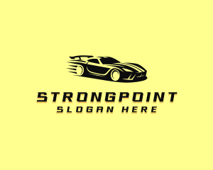 Fast Car Racing Logo