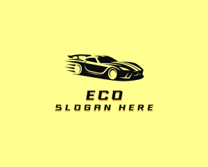 Sports Car - Fast Car Racing logo design