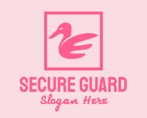 Environmental - Pink Goose Beauty logo design