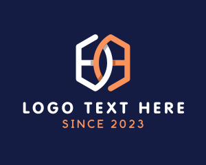 It Expert - Cyber Tech Programming Letter H logo design