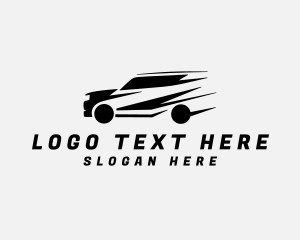 Road Trip - Fast Car Vehicle logo design