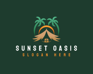 Resort Outdoor Tourism logo design