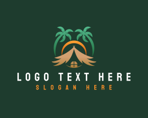 Resort Outdoor Tourism Logo