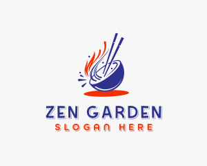 Asian Noodles Dining logo design