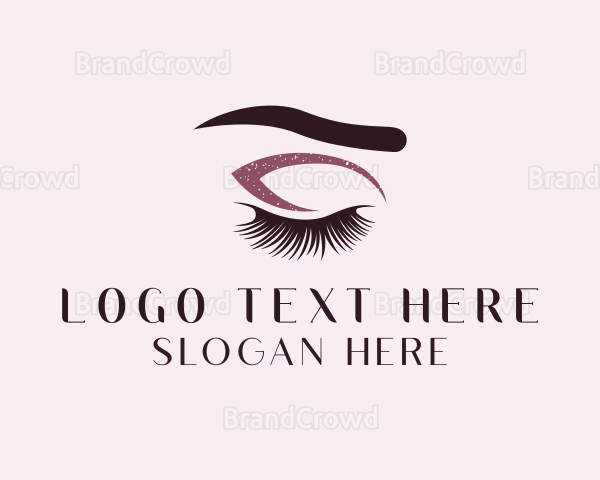 Eyelash Makeup Artist Logo