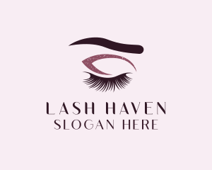 Eyelash Makeup Artist logo design