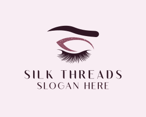 Eyelash Makeup Artist logo design