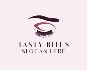 Makeup Tutorial - Eyelash Makeup Artist logo design