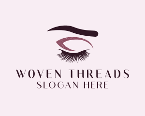 Eyelash Makeup Artist logo design