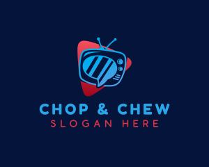 Blog - Television Video Chat logo design