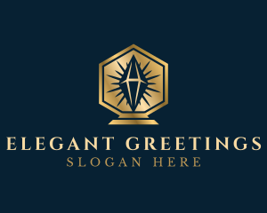 Elegant Diamond Jewelry logo design