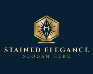 Elegant Diamond Jewelry logo design