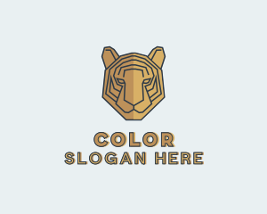 Tiger Safari Animal Logo