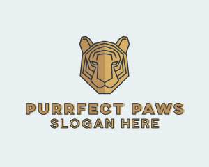 Tiger Safari Animal logo design